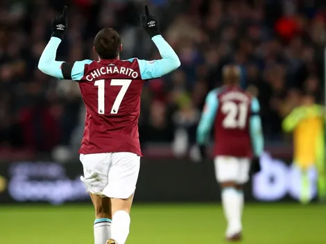 Chicharito de aniversario en Inglaterra