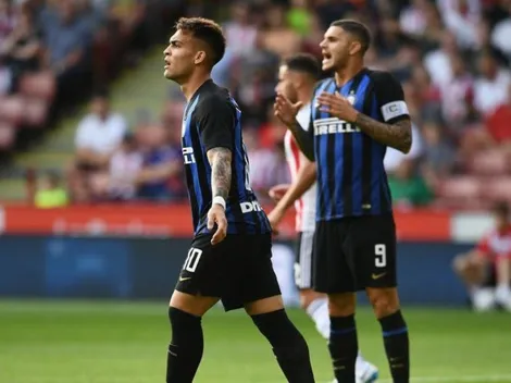 Inter volvió a jugar mal, pero Icardi y Lautaro Martínez están cada vez mejor