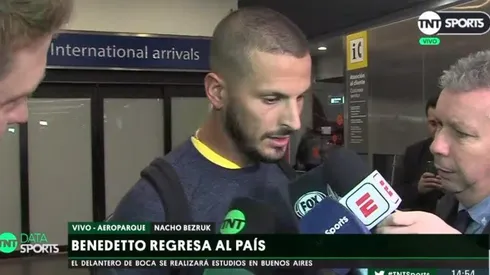 ¡CALMA, PIPA! Benedetto está bien y podrá jugar, en teoría, contra Libertad por la Libertadores.