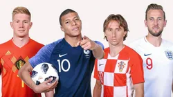 El once ideal de los fans del Mundial de Rusia 2018