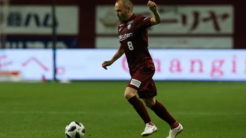 Iniesta ya debutó en Japón.