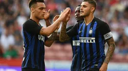 Después de un gran pase de Lautaro Martínez, Mauro Icardi empató para el Inter
