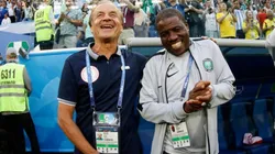 Salisu Yusuf durante la Copa del Mundo de Rusia 2018.