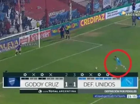 Picando el último penal, CADU sacó a Godoy Cruz de la Copa argentina