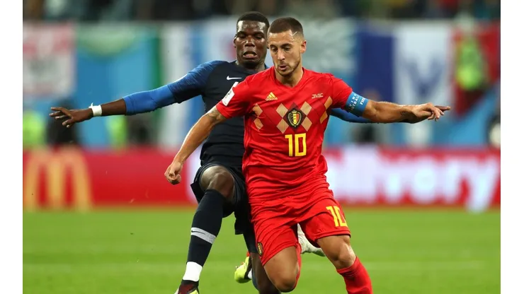 Fotos de Eden Hazard, jugador de Bélgica.