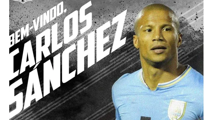 BIENVENIDO, CARLOS. Sanchez llegó a Brasil.
