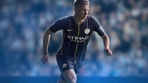 Salió la nueva camiseta suplente del Manchester City