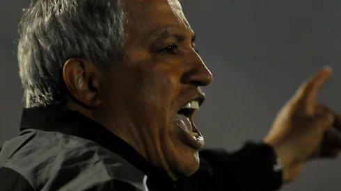 Américo Gallego durante una de sus etapas en Independiente.