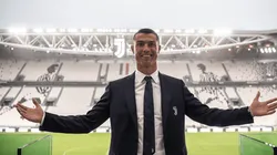 Cristiano ya posó en el Juventus Stadium.