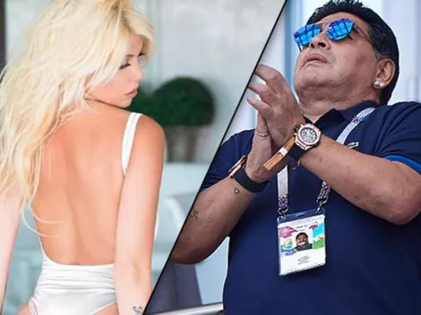 Revelan el secreto jamás contado entre Maradona y Wanda Nara