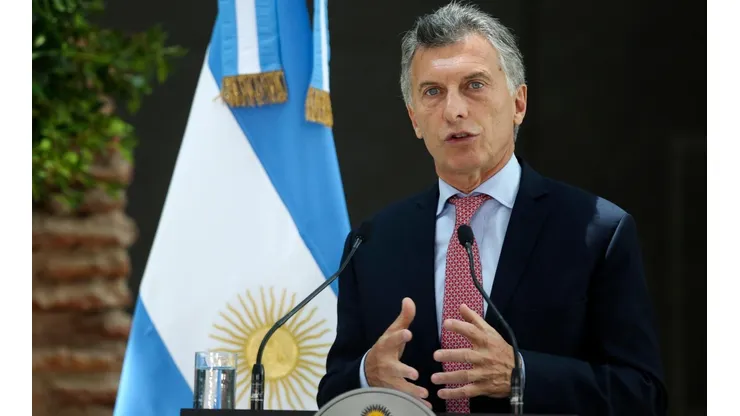Mauricio Macri, presidente de Argentina.