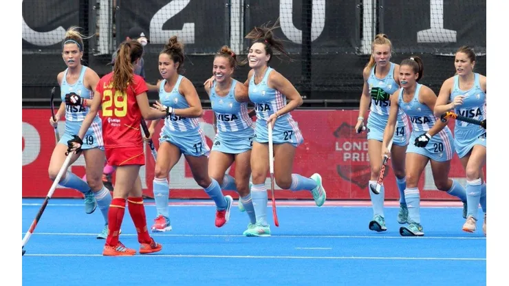 Las Leonas sí entendieron cómo jugar un Mundial: 6-2 a España en el debut