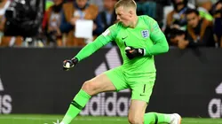 Jordan Pickford durante el Mundial de Rusia.