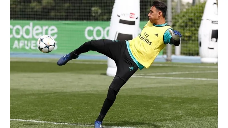 Navas no teme compartir su responsabilidad con el belga Courtois