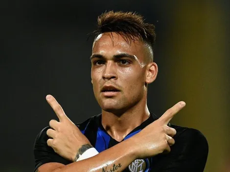 Lautaro Martínez entró por Icardi y a los cuatro minutos volvió a marcar con Inter