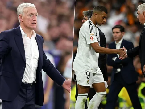 Deschamps reconoce que la Selección de Francia chocó con el Real Madrid por Kylian Mbappé