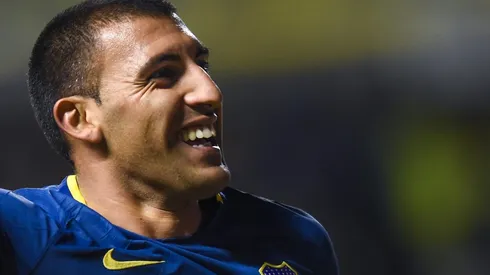 Foto de Ramón Ábila, jugador de Boca.