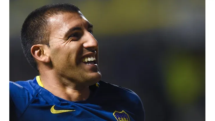 Foto de Ramón Ábila, jugador de Boca.