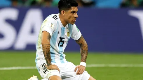 Foto de Enzo Pérez, jugador de la Selección Argentina.