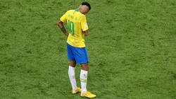 Foto de Neymar, jugador de Brasil.
