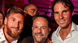 ¡QUÉ PAR DE CRACKS! Rafa y Messi, juntos en Ibiza.