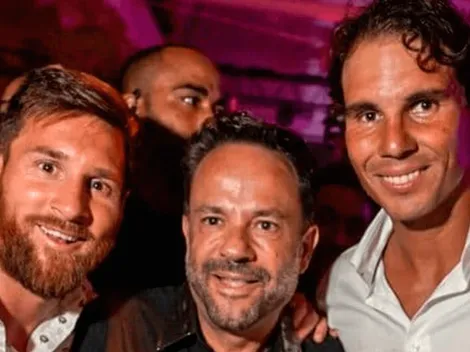 Messi, de fiesta en Ibiza con Rafa Nadal
