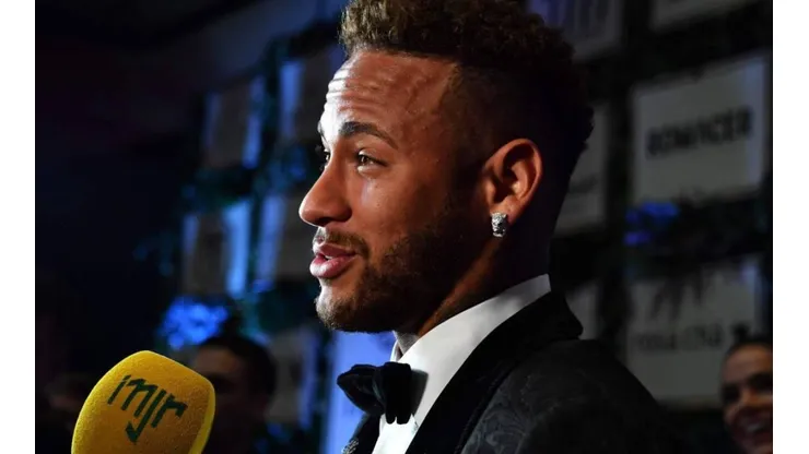ANTE LOS MICRÓFONOS. Neymar Jr. habló en su evento sobre el presente de Cristiano Ronaldo.