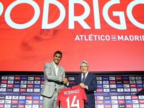 Rodrigo, el nuevo fichaje de Atlético Madrid
