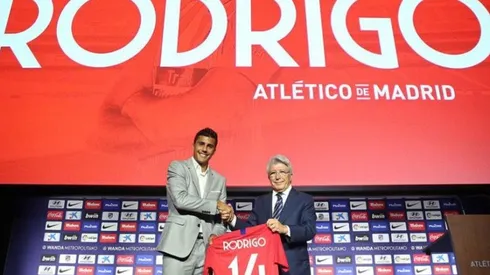 Rodrigo, nuevo jugador de Atlético Madrid.