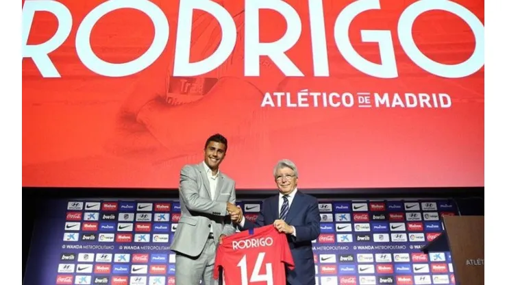Rodrigo, nuevo jugador de Atlético Madrid.