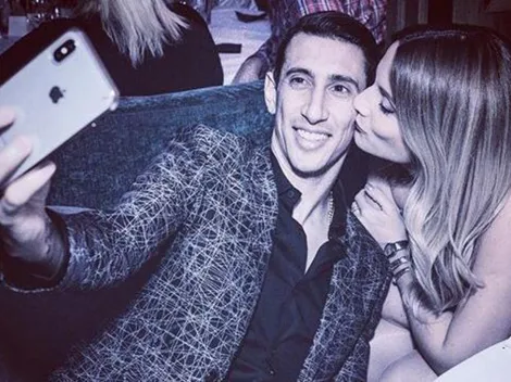 La tierna foto de la mujer de Di María con sus dos hijos y un gran mensaje