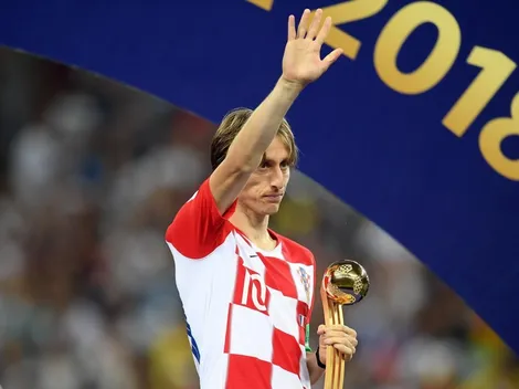 El gesto de Modric en plenos festejos de Croacia que emocionó a todos