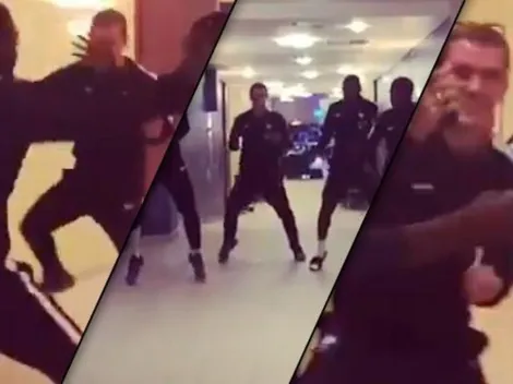 El baile viral de Griezmann, Pogba, Dembelé y Mendy antes de la final del Mundial