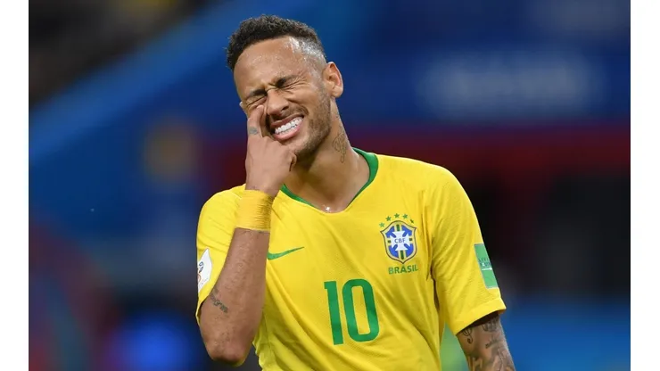 LLORA NEY. Durante el Mundial de Rusia 2018, Neymar bromea con la Selección de Brasil (Foto: Getty).