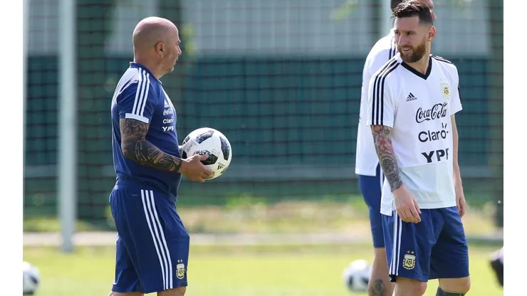 Messi habría tenido un fuerte cruce con Sampaoli