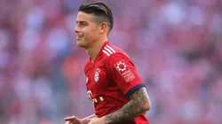 SONRISA BÁVARA. James Rodríguez durante el último partido de la temporada con Bayern Múnich (Foto: Getty).
