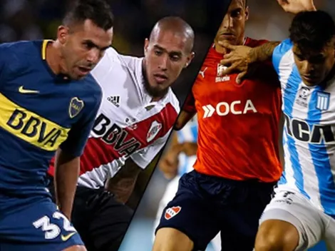 Todos los clásicos de la Superliga Argentina 2018-2019