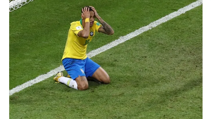 Neymar en el Mundial de Rusia 2018