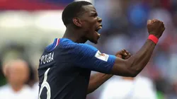 MÁS LÍDER QUE NUNCA. Paul Pogba dio la charla antes de la final del Mundial (Foto: Getty).