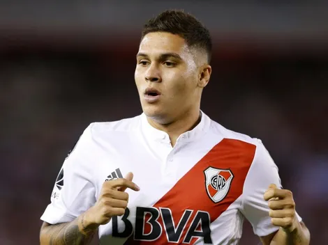 Juanfer Quintero definió a River en una publicación: "Mi otra familia"