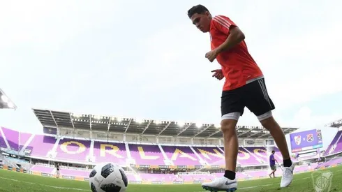 NALGÓN QUERIDO. JuanFer se siente como en casa en River.