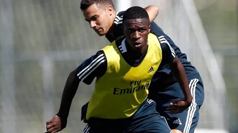 Video: la gran jugada de Vinicius en su primer entrenamiento.