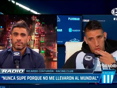 Centurión: "Me sentí un b...... con la Selección"