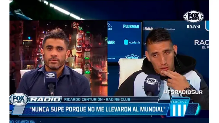 Centurión: "Me sentí un b...... con la Selección"