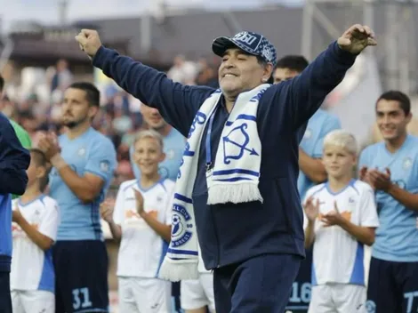 El mejor presidente del mundo: la charla de Maradona en el vestuario del Dinamo Brest