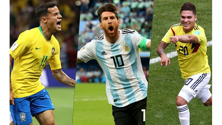 ¿SUDAMERICANO? Entre los 18, hay 4 goles sudamericanos.