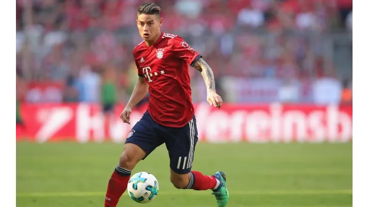 James Rodríguez en el Bayern Munich
