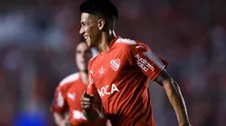 LA ESTRELLA DEL ROJO. Maximiliano Meza es la máxima figura de Independiente (Foto: Getty).