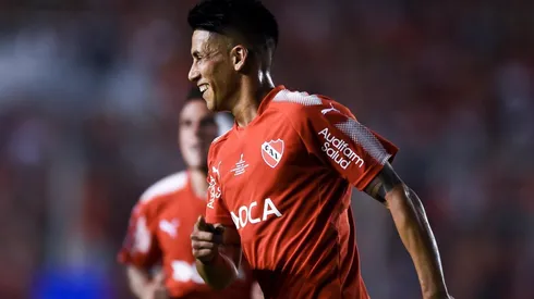LA ESTRELLA DEL ROJO. Maximiliano Meza es la máxima figura de Independiente (Foto: Getty).