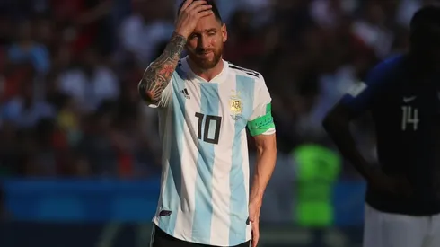 Lionel Messi en el Mundial de Rusia 2018